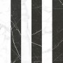 Patterned --and-- Statement Black/Dark Grey Medium Format 260x410 - 595x595 Porcelain for Wall/Floor; Finish - Natural